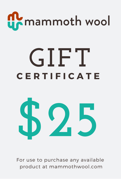 Gift Certificate | $25 & up